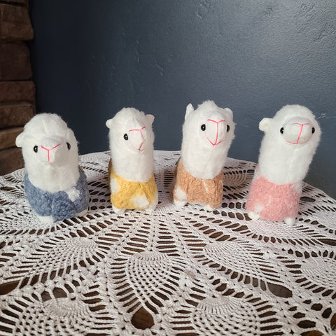 Plush Alpaca Key Chain